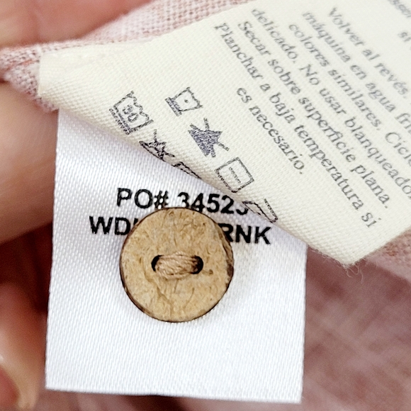 NWT FAHERTY x Anna Kahalekulu Artist Series Vintage Wash Linen Maxi Sun Dress S - Picture 12 of 13